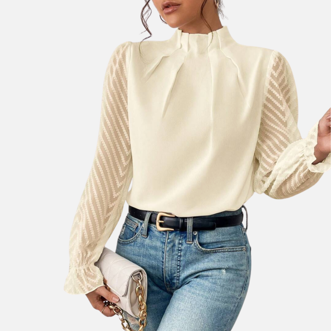 Bellanoa | Women’s Casual Turtleneck Blouse
