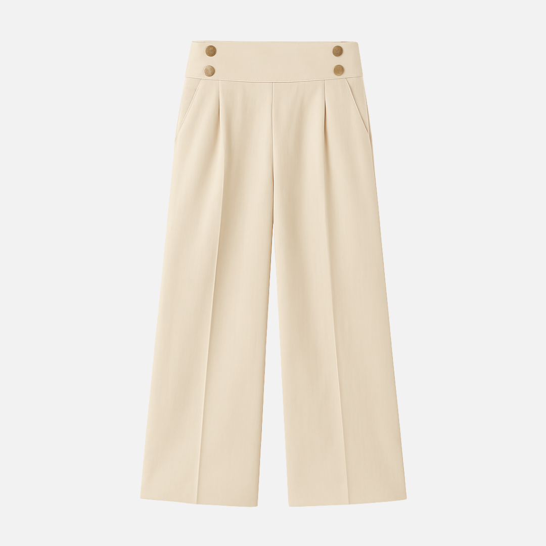 Bellanoa | Women’s High-Waist Wide-Leg Trousers