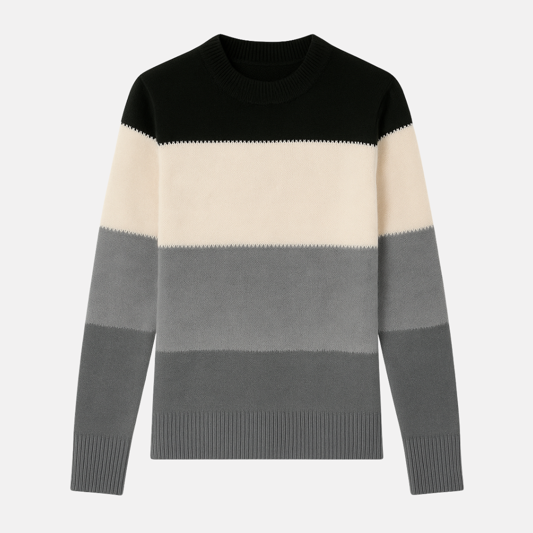 Bellanoa | Women’s Cozy Colour Block Knit Sweater