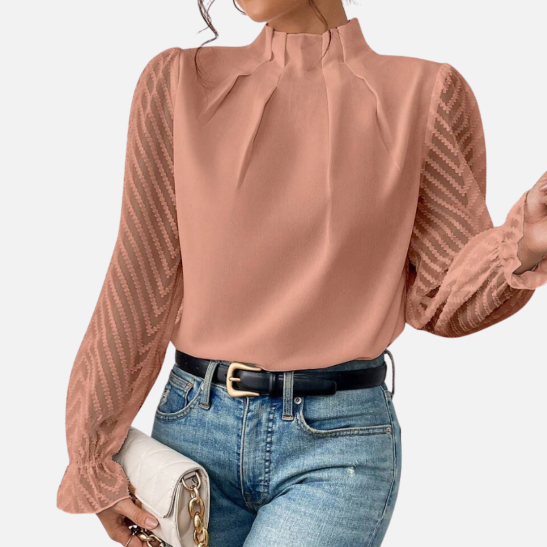Bellanoa | Women’s Casual Turtleneck Blouse