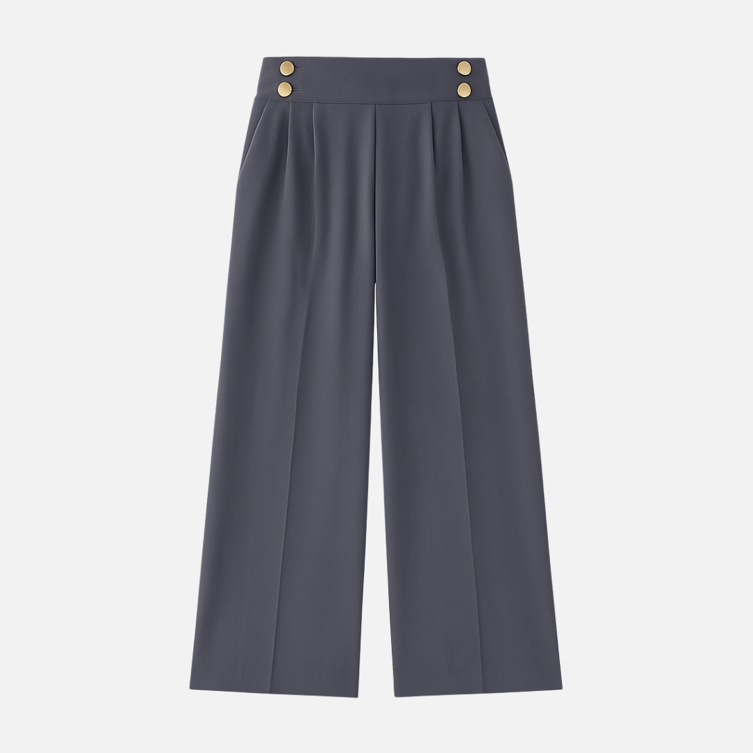 Bellanoa | Women’s High-Waist Wide-Leg Trousers