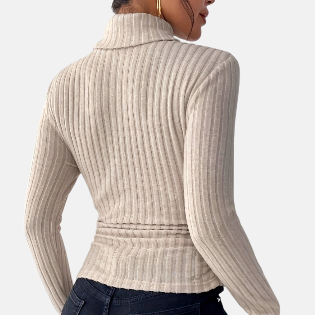 Bellanoa | Women’s Elegant High-Neck Sweater