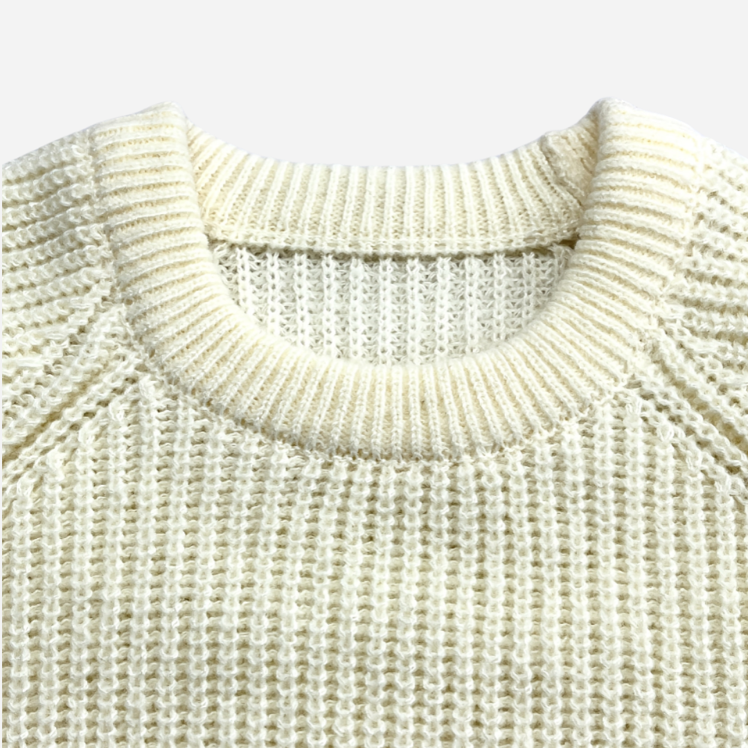 Bellanoa | Men’s Crew Neck Ribbed Pullover