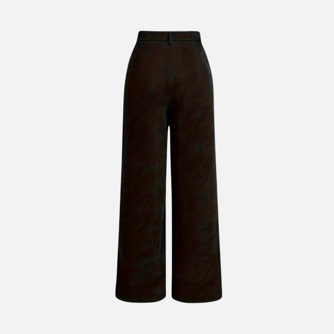 Bellanoa | Women’s High-Waist Corduroy Straight-Leg Trousers