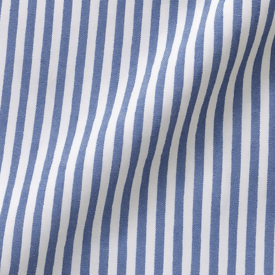 Bellanoa | Women’s Elegant Blue Striped Shirt