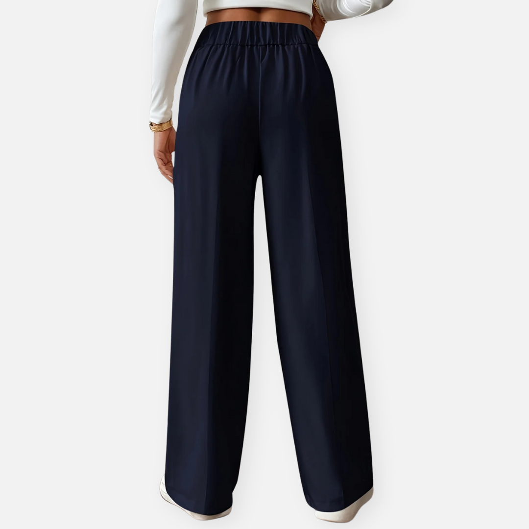 Bellanoa | Women’s High-Waist Wide-Leg Trousers