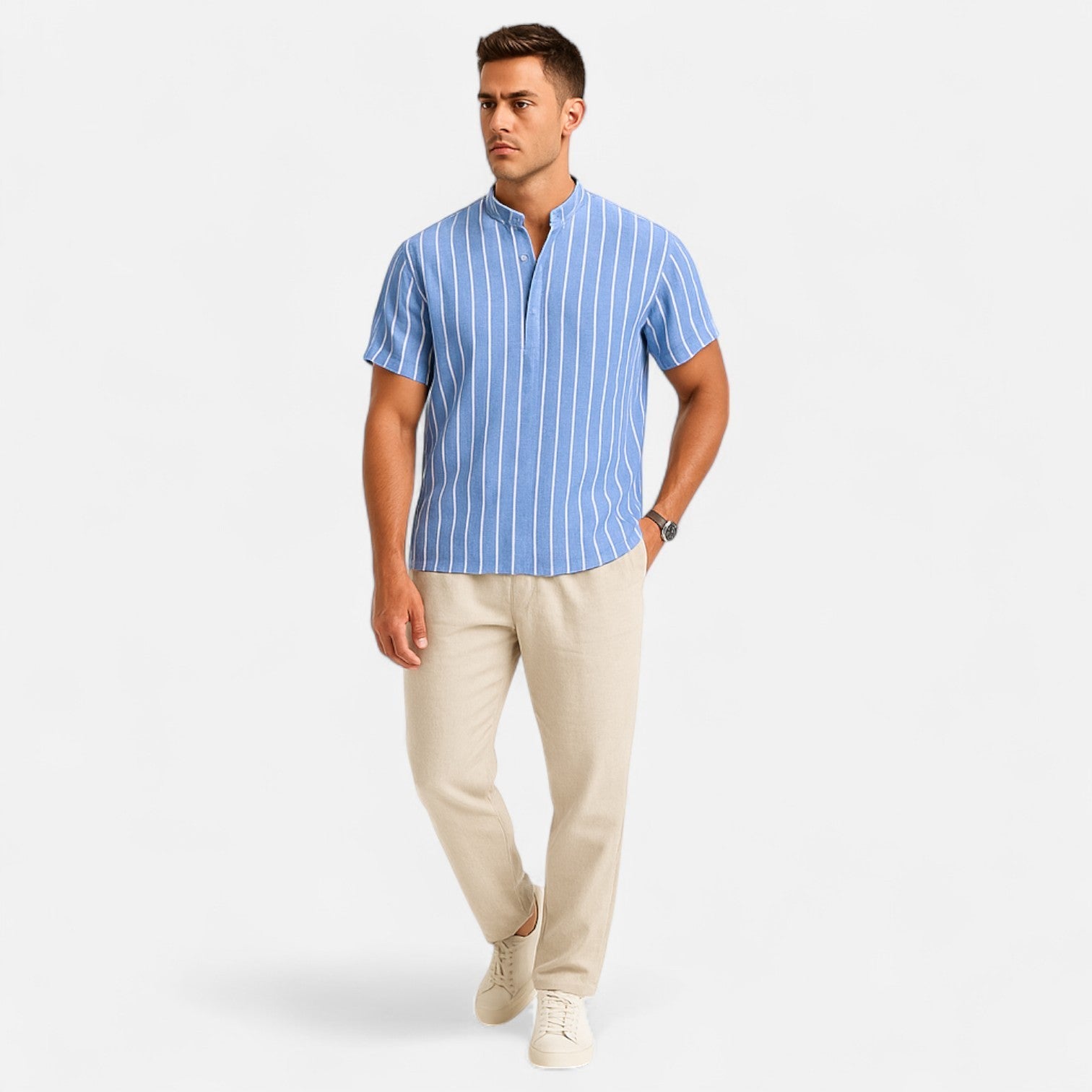 Bellanoa | Men’s Riviera Sailor Polo Shirt