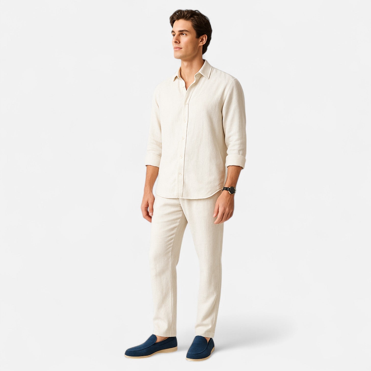 Bellanoa | Men’s Riviera Suede Penny Loafers