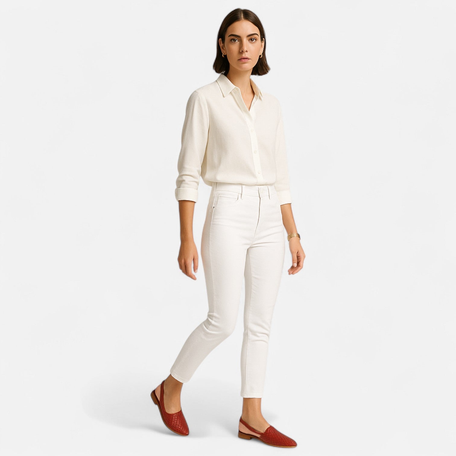 Bellanoa | Women’s Woven Leather Sandals