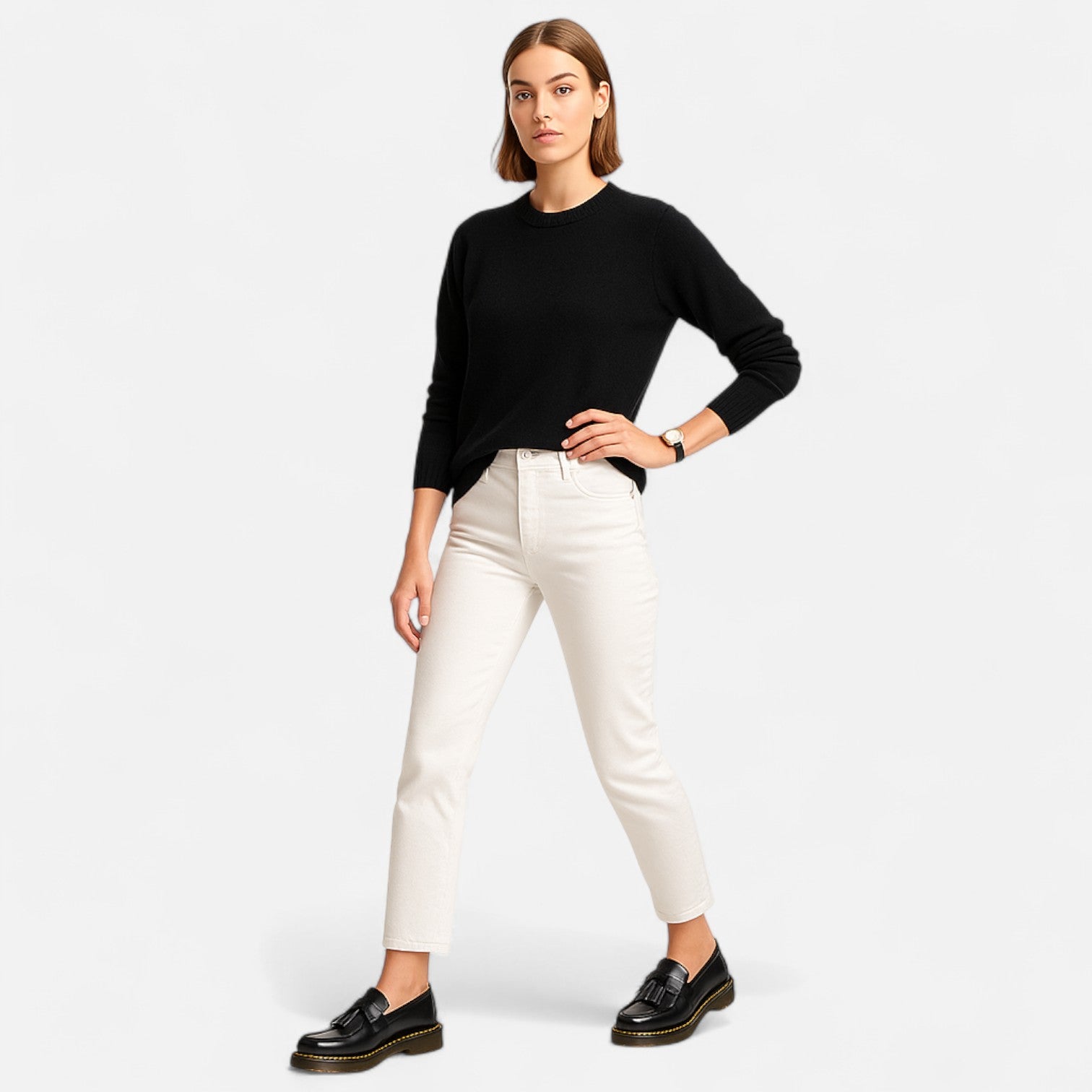 Bellanoa | Women’s Classic Loafers in Polished Leather