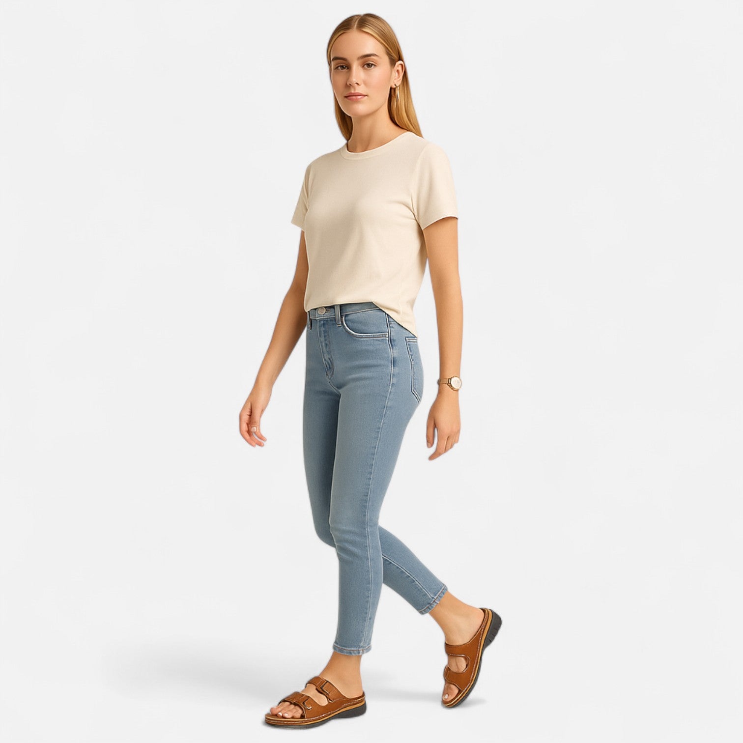 Bellanoa | Women’s Orthopaedic Sandals in Cushioned Leather