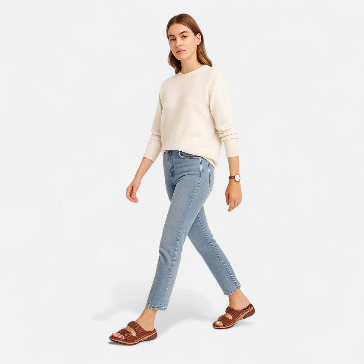 Bellanoa | Women’s Orthopaedic Sandals in Cushioned Leather