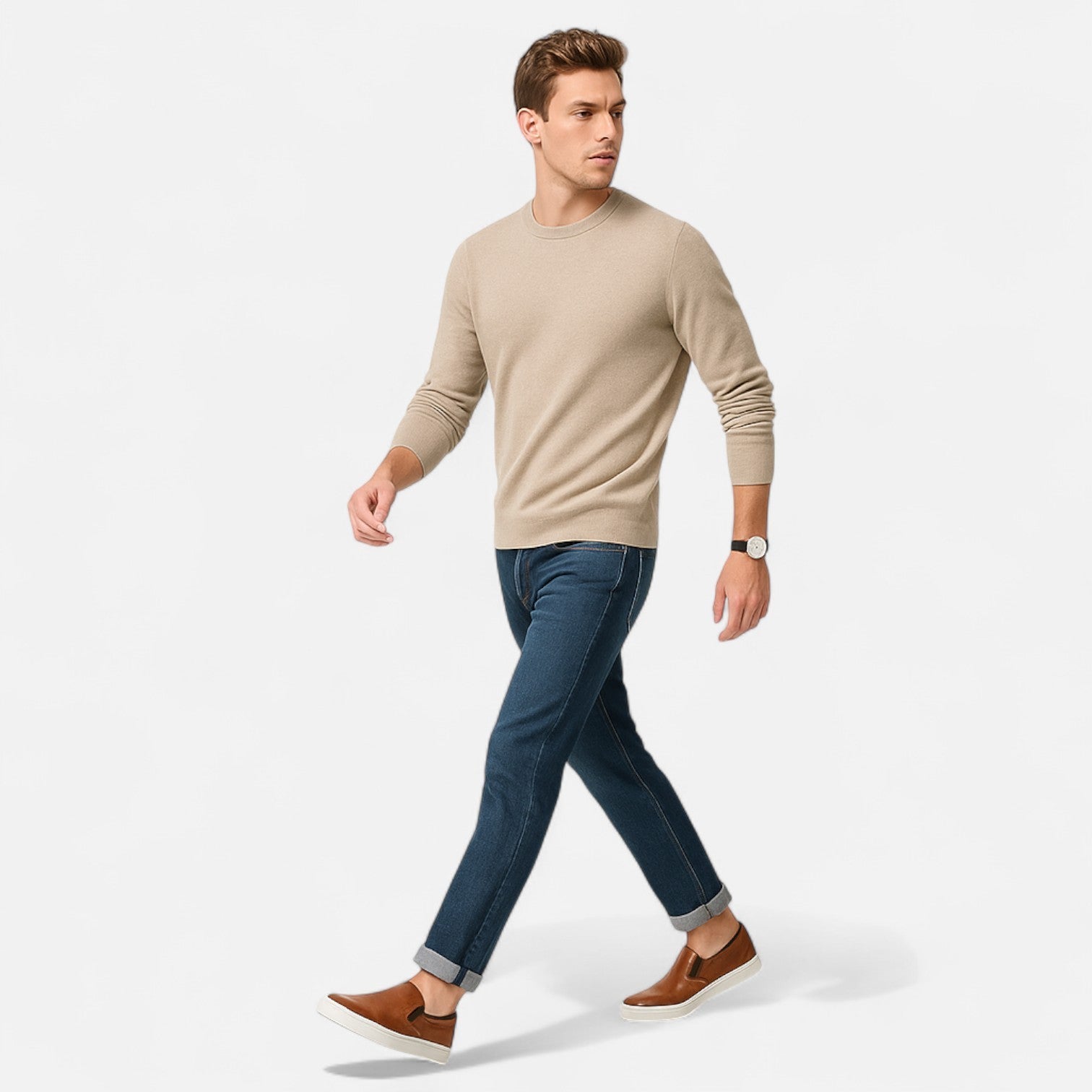 Bellanoa | Men’s Classic Loafers in Wear-Resistant Leather