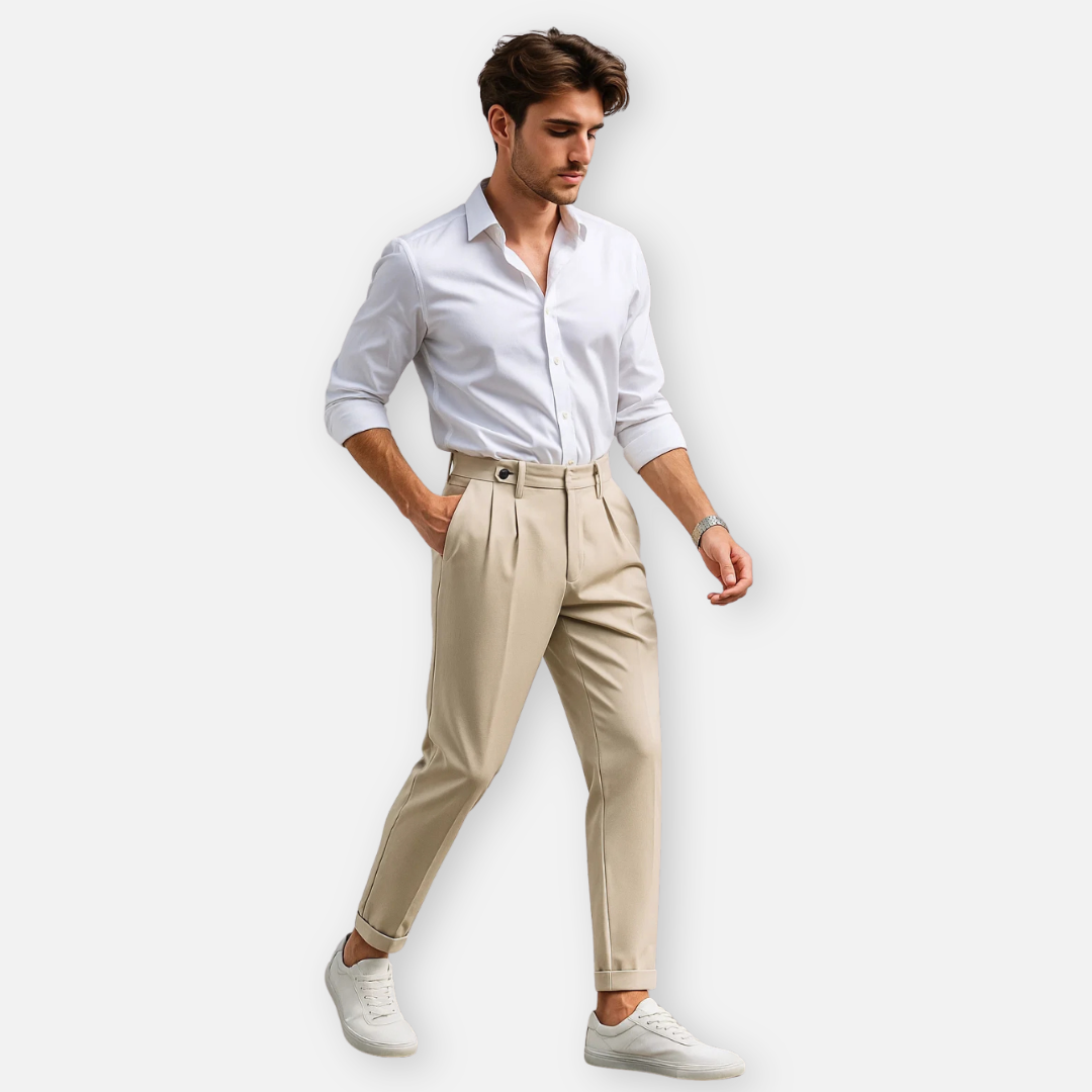 Bellanoa | Men’s Slim-Fit Casual Suit Pants