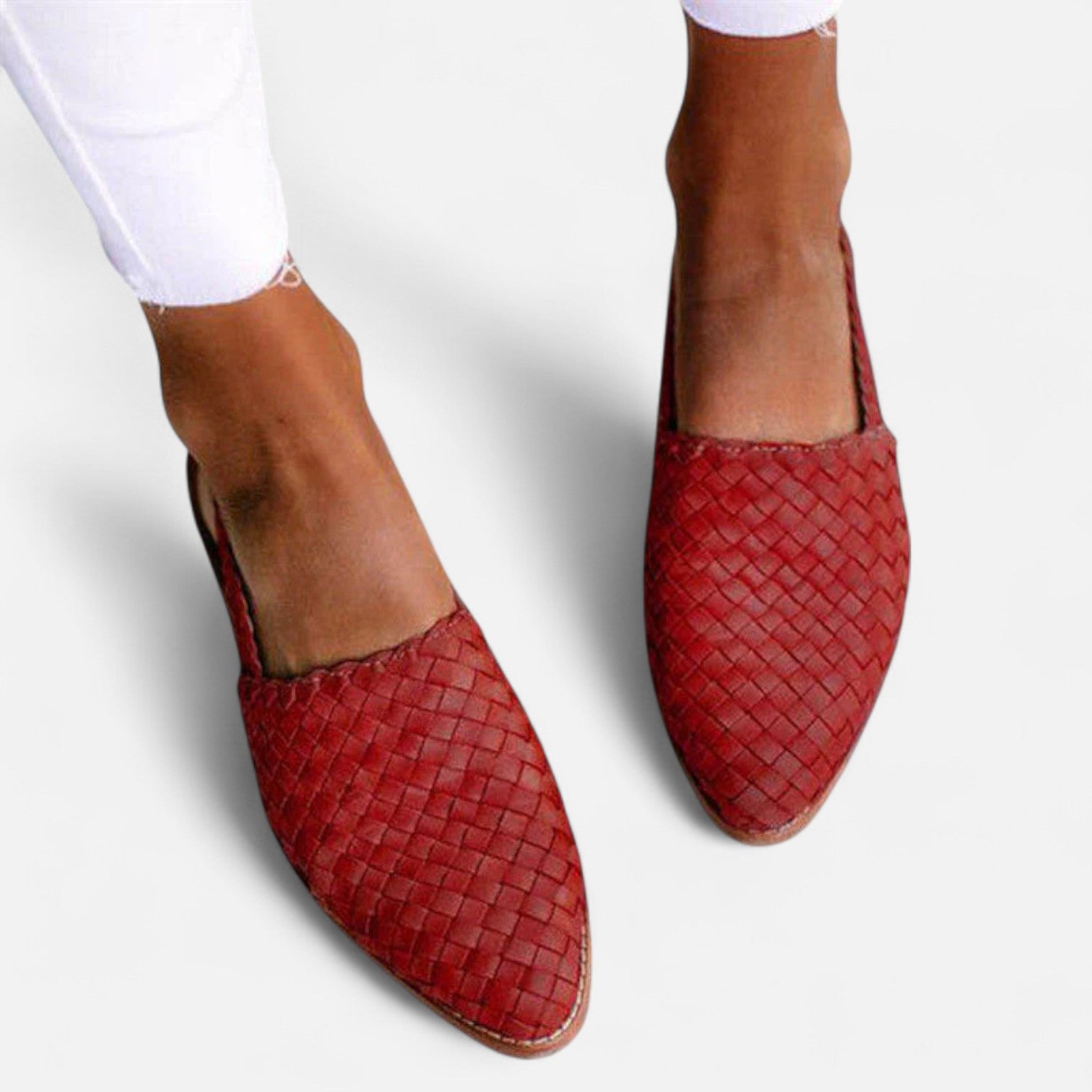 Bellanoa | Women’s Woven Leather Sandals