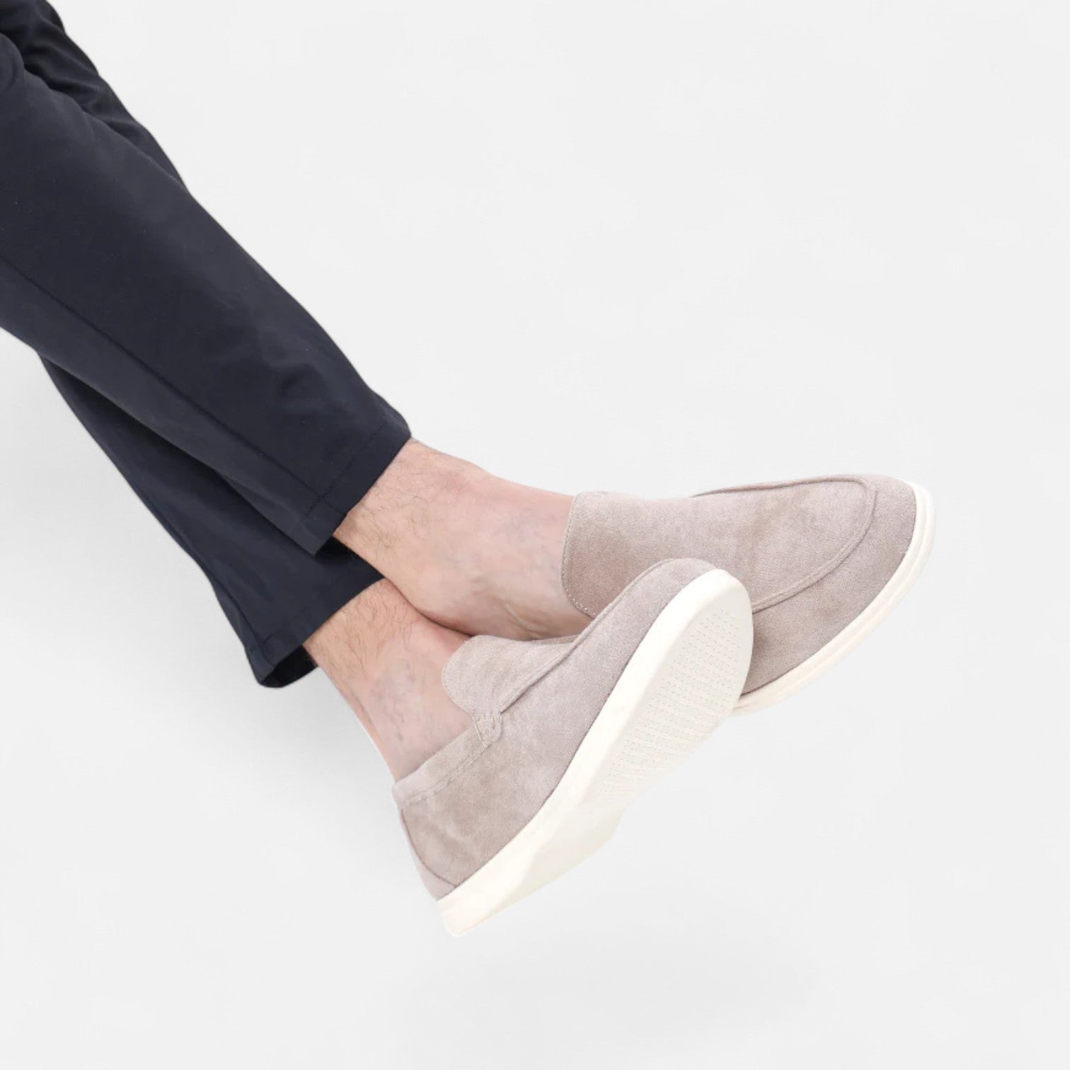 Bellanoa | Men’s Riviera Suede Penny Loafers