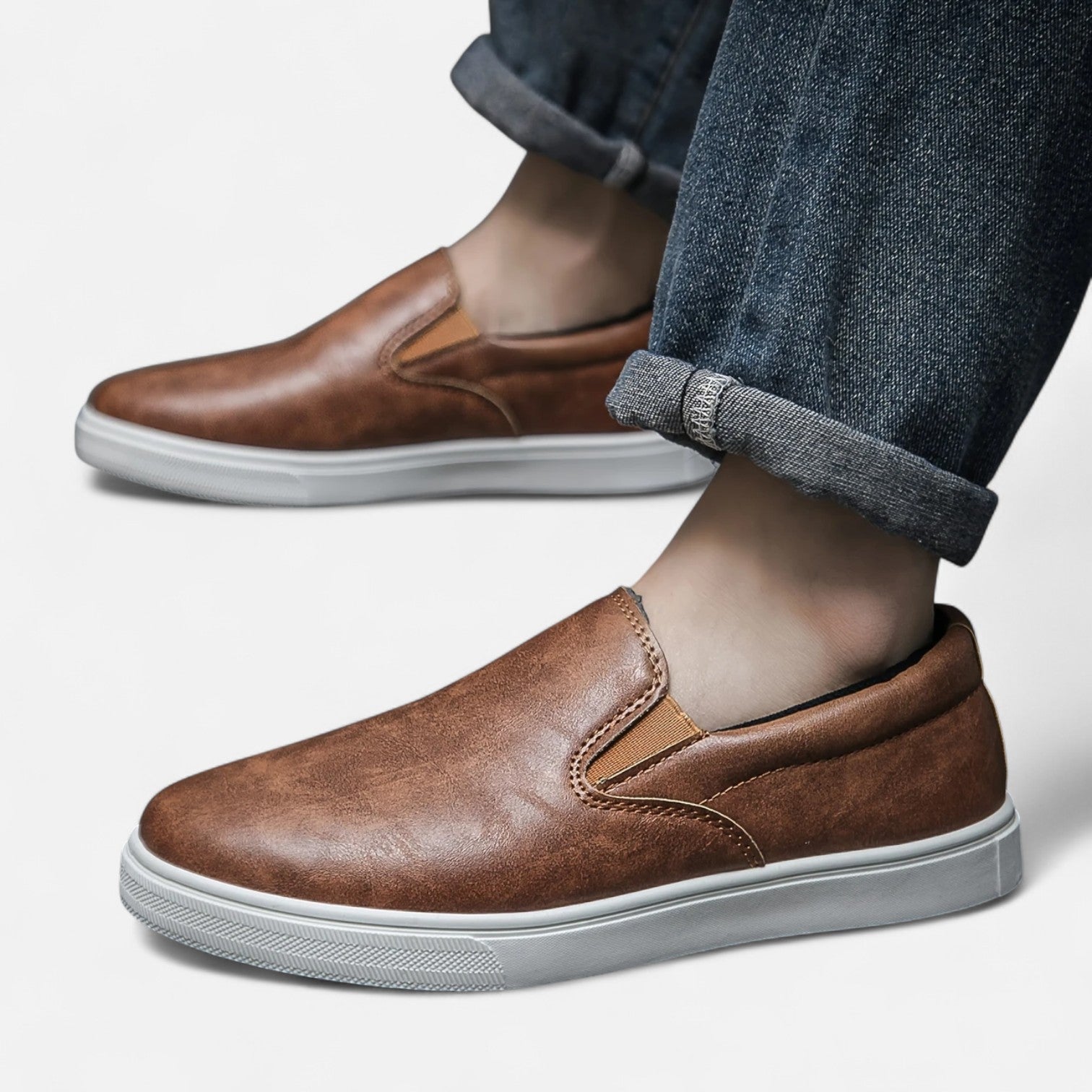 Bellanoa | Men’s Classic Loafers in Wear-Resistant Leather
