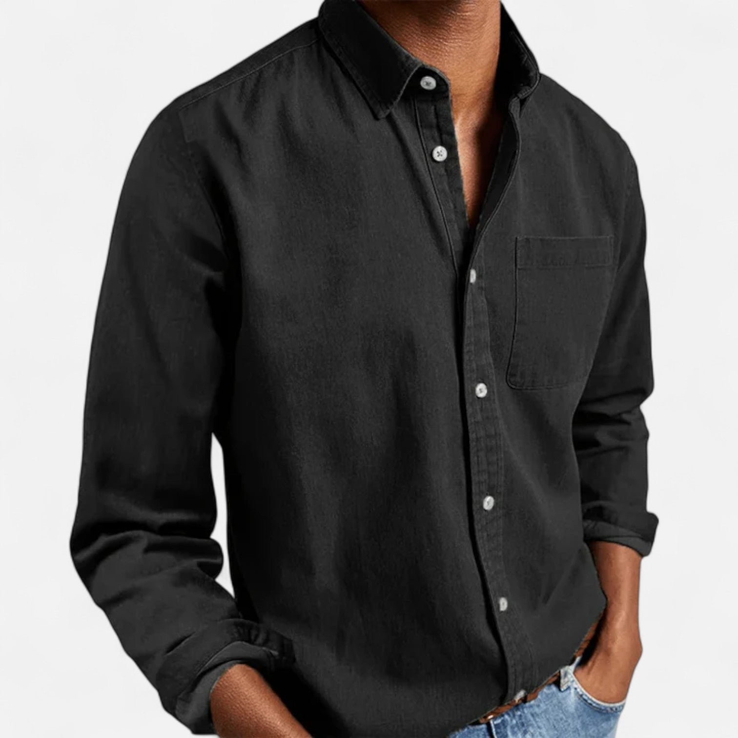 Bellanoa | Men’s Business Shirt in Tailored Casual Fit