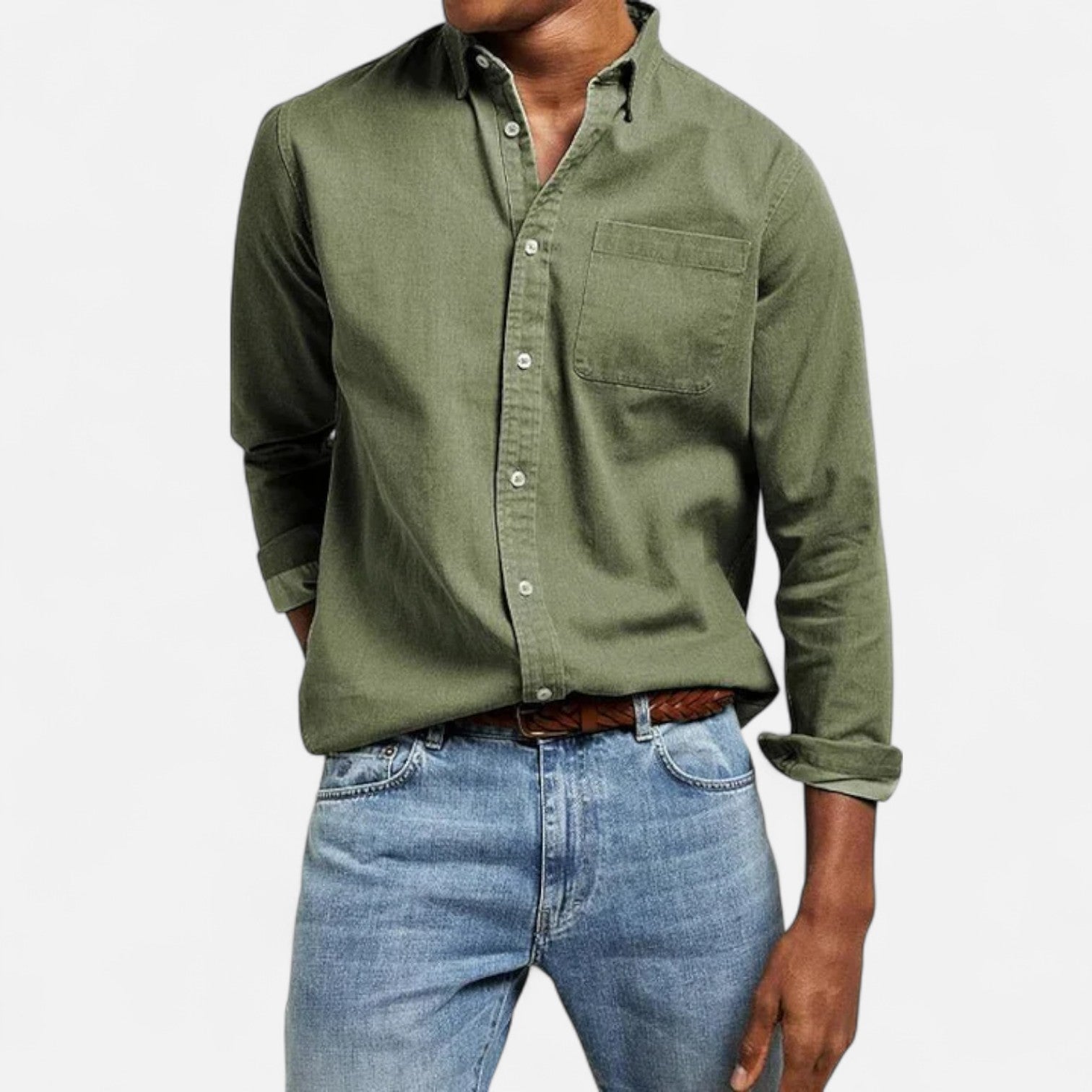 Bellanoa | Men’s Business Shirt in Tailored Casual Fit