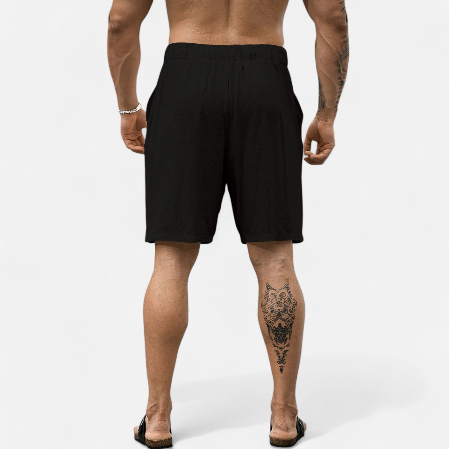 Bellanoa | Men’s Heritage Linen Shorts for Leisure Days