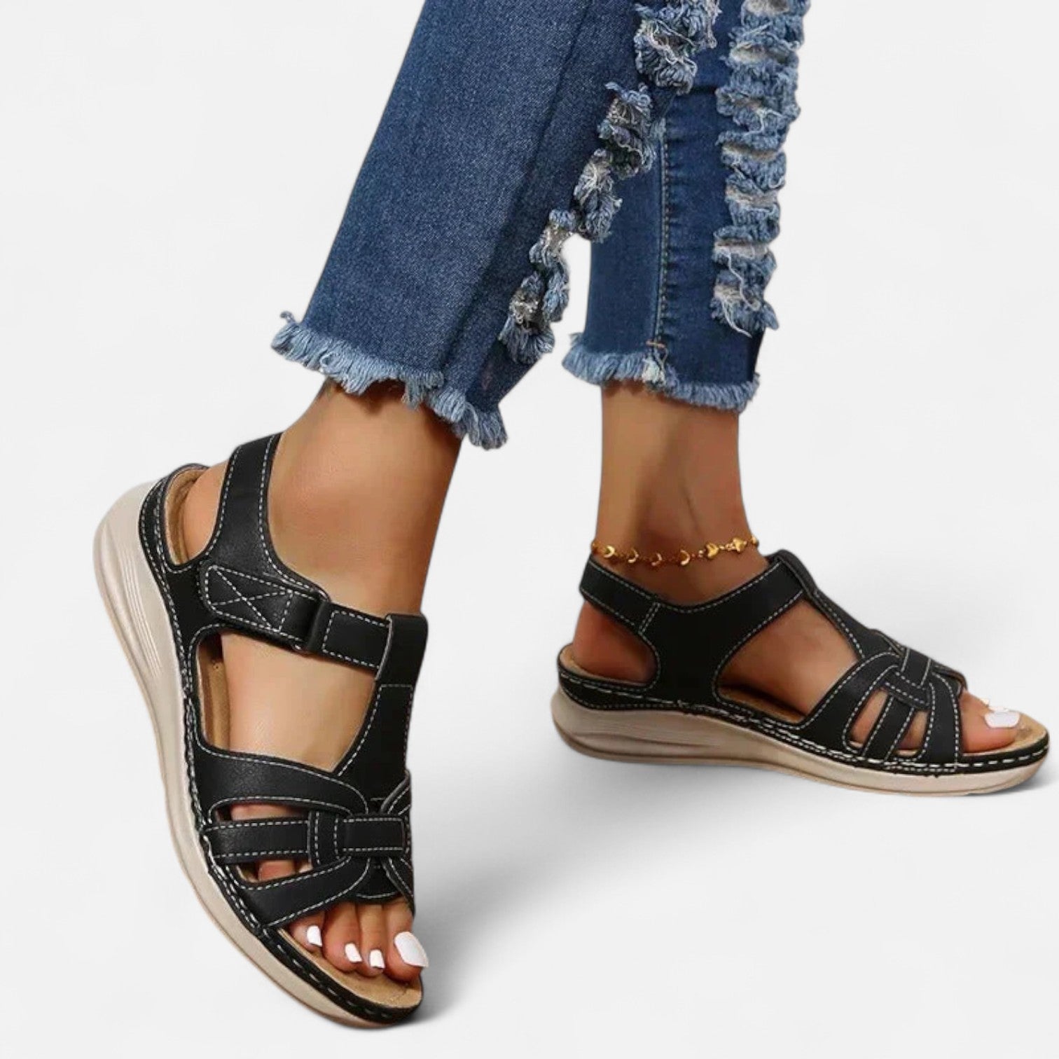 Bellanoa | Women’s Orthopaedic Sandals in Supple Leather