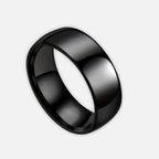 Noviqlo | Premium Titanium Steel Dome Ring 8mm