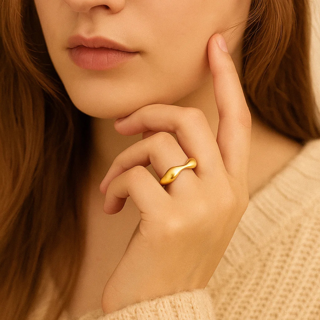 Noviqlo | Wave Open Ring