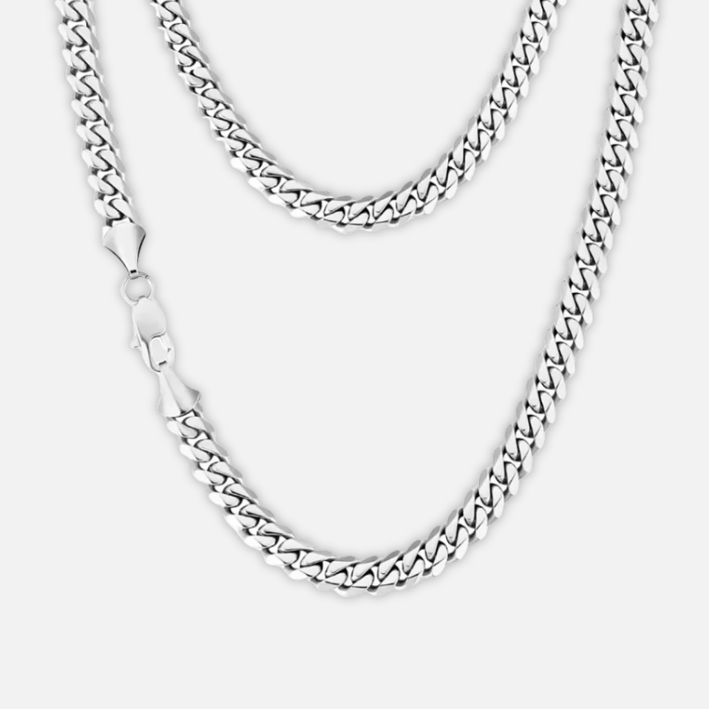 Noviqlo | Stainless Steel Miami Cuban Chain Necklace