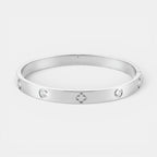 Noviqlo | Clover Detail Bangle Bracelet