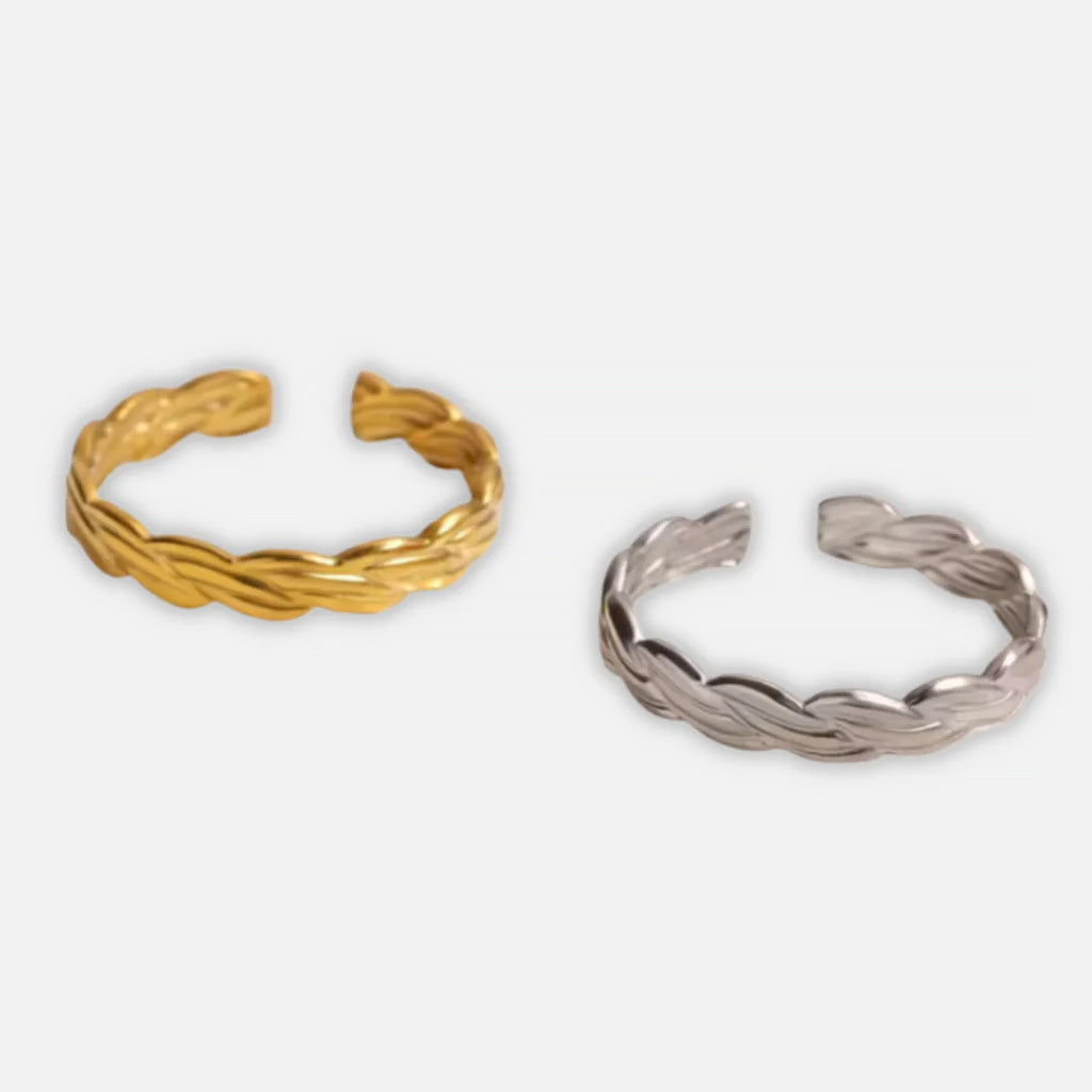 Noviqlo | Twisted Open Ring