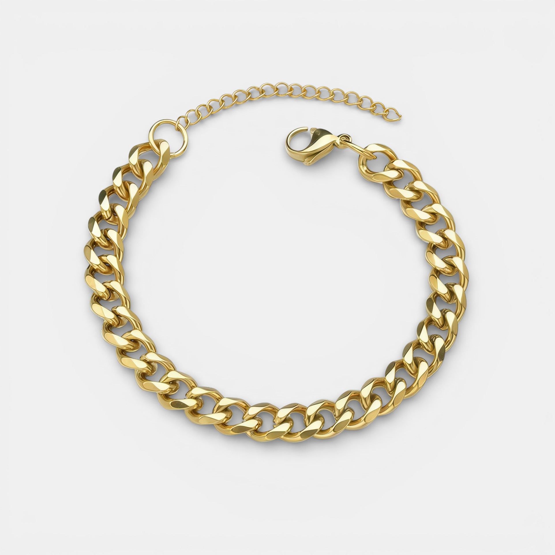Noviqlo | Stainless Steel Cuban Link Bracelet