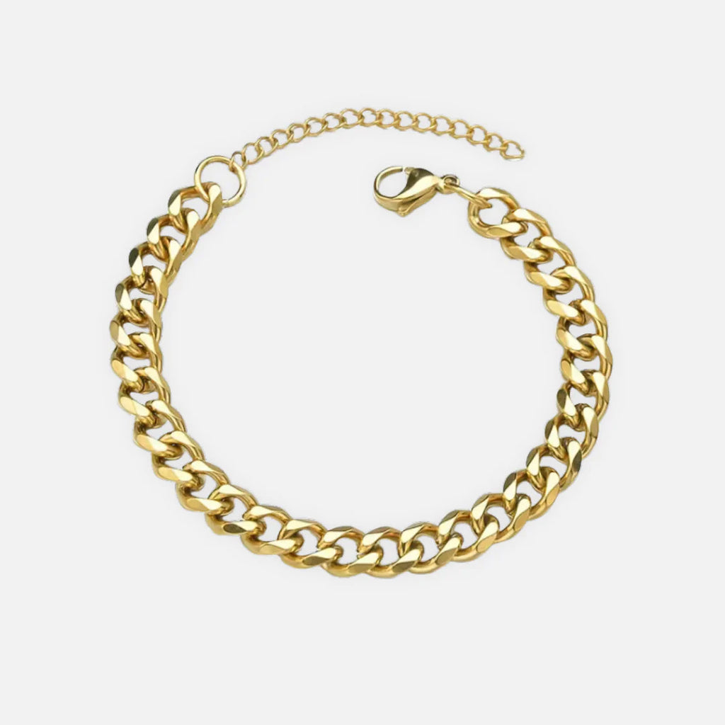 Noviqlo | Stainless Steel Cuban Link Bracelet