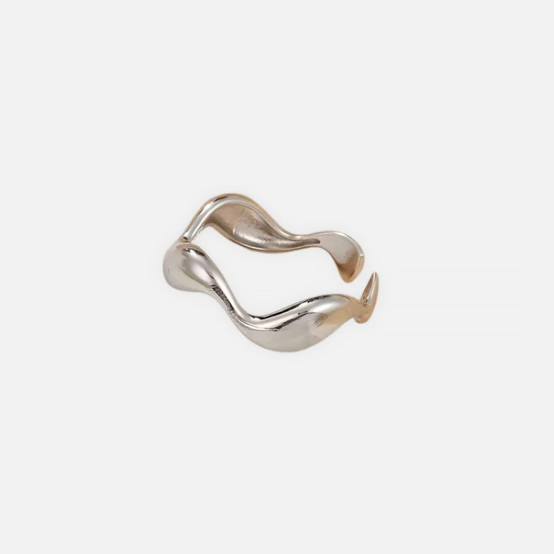 Noviqlo | Wave Open Ring