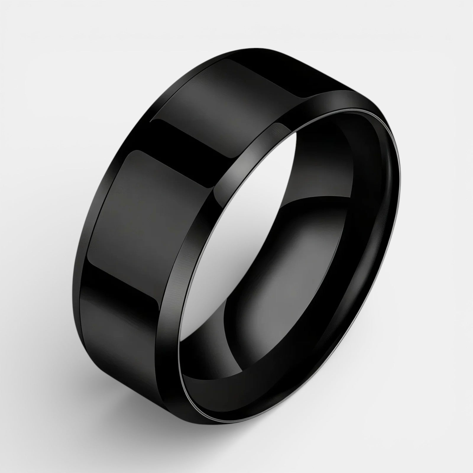 Noviqlo | High Polished Stainless Steel Ring 8mm