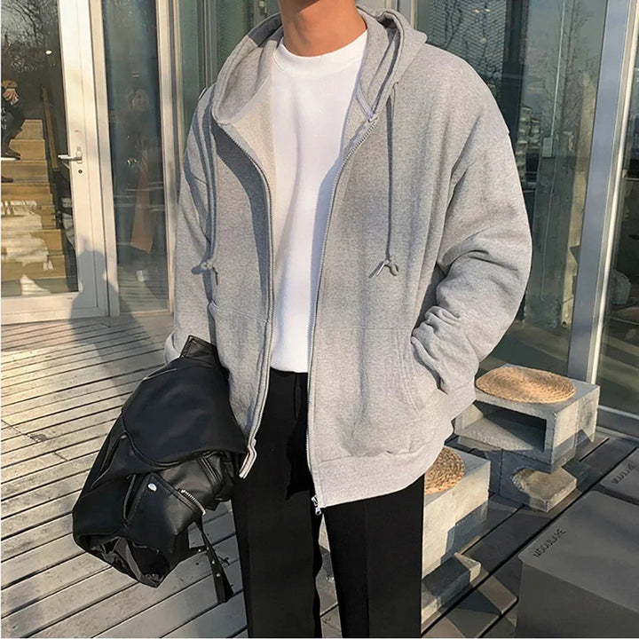 Travel-Ready Zip Hoodie