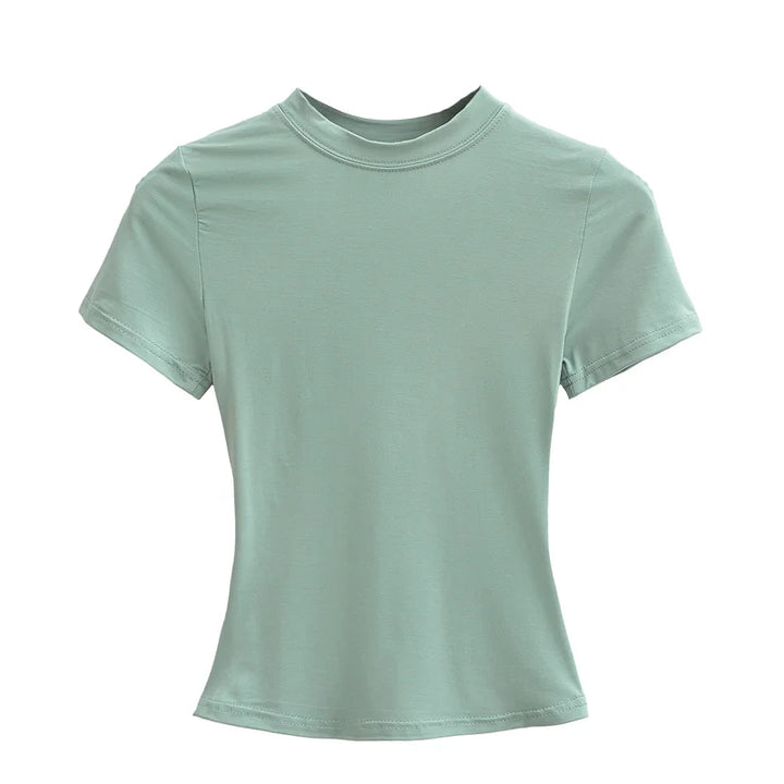 Travel-Ready Slim Fit Casual T-Shirt