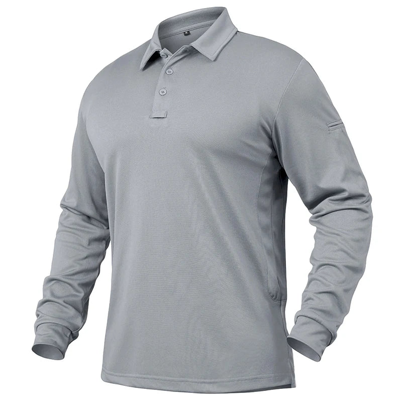 Long Sleeve Travel Polo