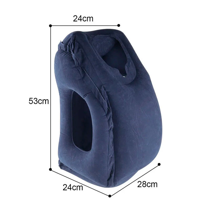 PVC Inflatable Travel Pillow