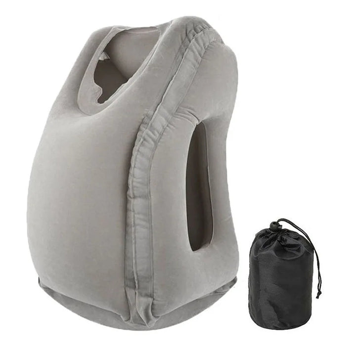 PVC Inflatable Travel Pillow