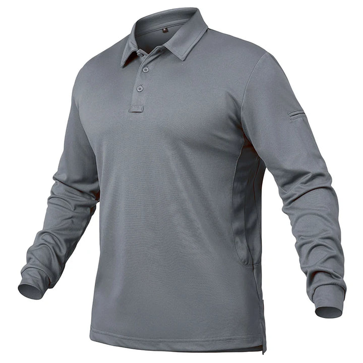 Long Sleeve Travel Polo