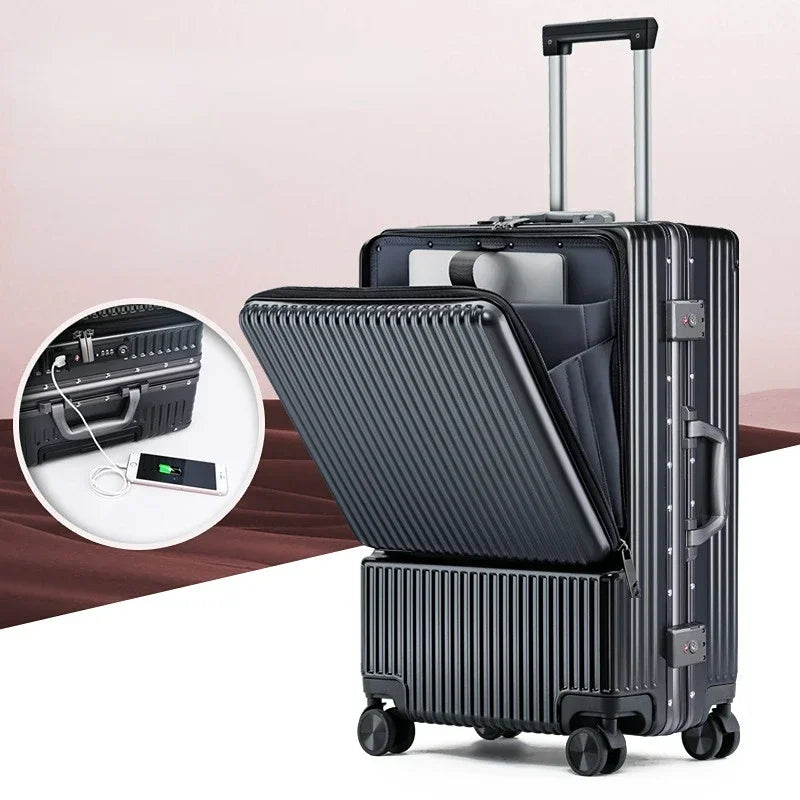 Durable Rolling Travel Suitcase