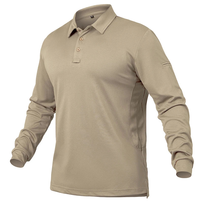 Long Sleeve Travel Polo