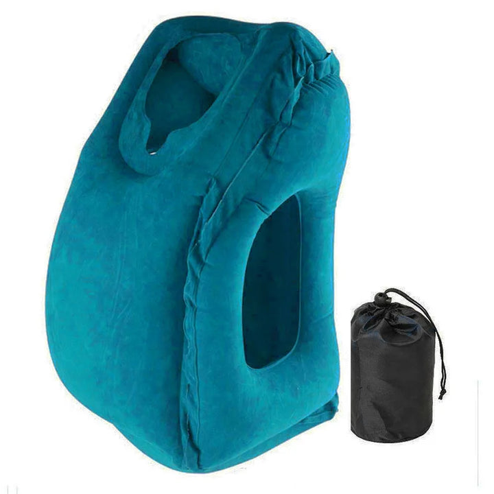 PVC Inflatable Travel Pillow