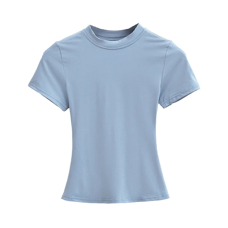 Travel-Ready Slim Fit Casual T-Shirt