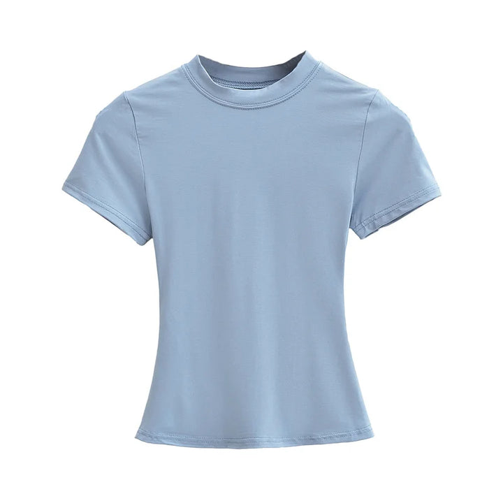 Travel-Ready Slim Fit Casual T-Shirt