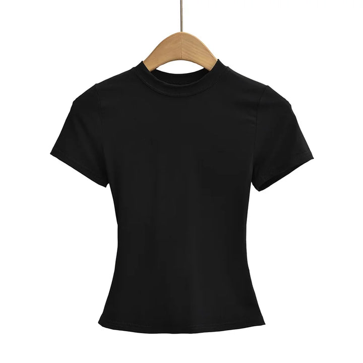 Travel-Ready Slim Fit Casual T-Shirt