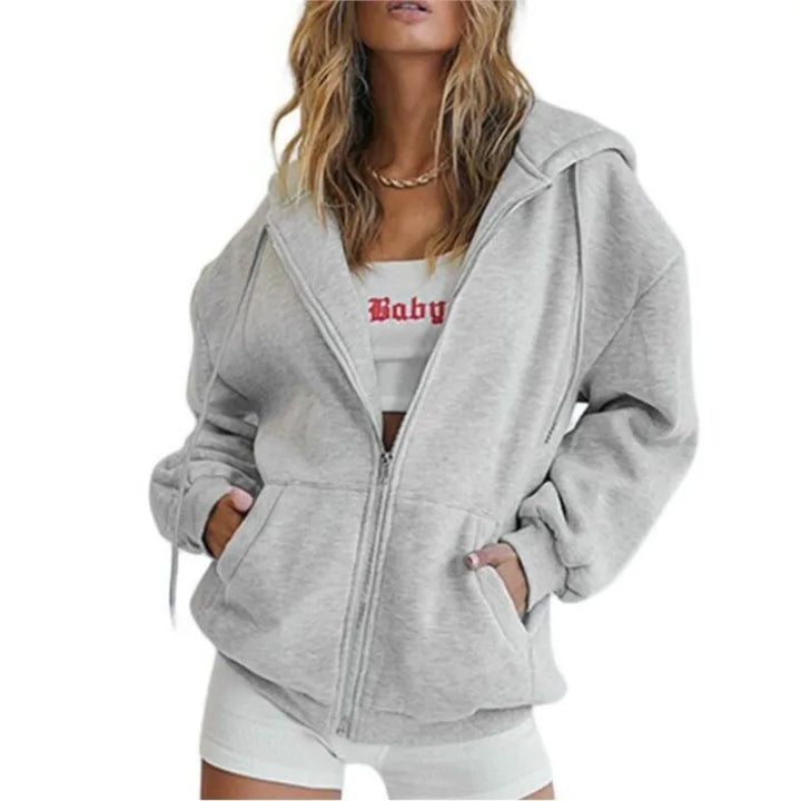 Travel-Ready Zip Sweatshirt