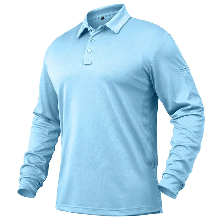 Long Sleeve Travel Polo