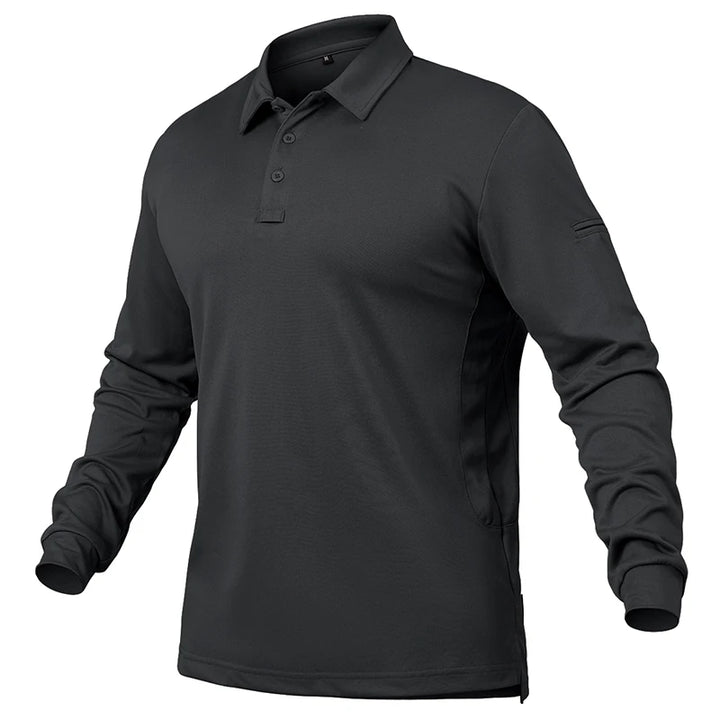 Long Sleeve Travel Polo